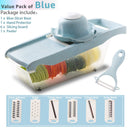 Vegetable Cutter Grater 9 in 1 Multi Machine - Slice, Peel, Chop, and Grate with Ease