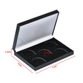 Premium Resin Coin Display Case: A Perfect Collectible Coins Holder, Commemorative Medal Album, Coin Counter, and Gift for Men - Storage for 7 Coin Styles