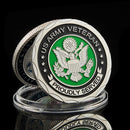 US Flag Army Proud Served This We'll Defend Duty Honor Country Veteran Coin