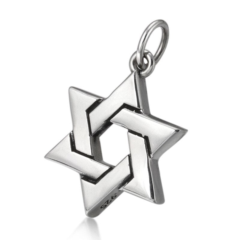 Magen David (Shield of David) Jewish Pendant Necklace