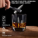 Unleash the Power of Chill with BOUSSAC Bullet Shaped Stainless Steel Ice Cubes
