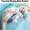 Interactive Electric Fish Cat Toy with Realistic Design & USB Charging