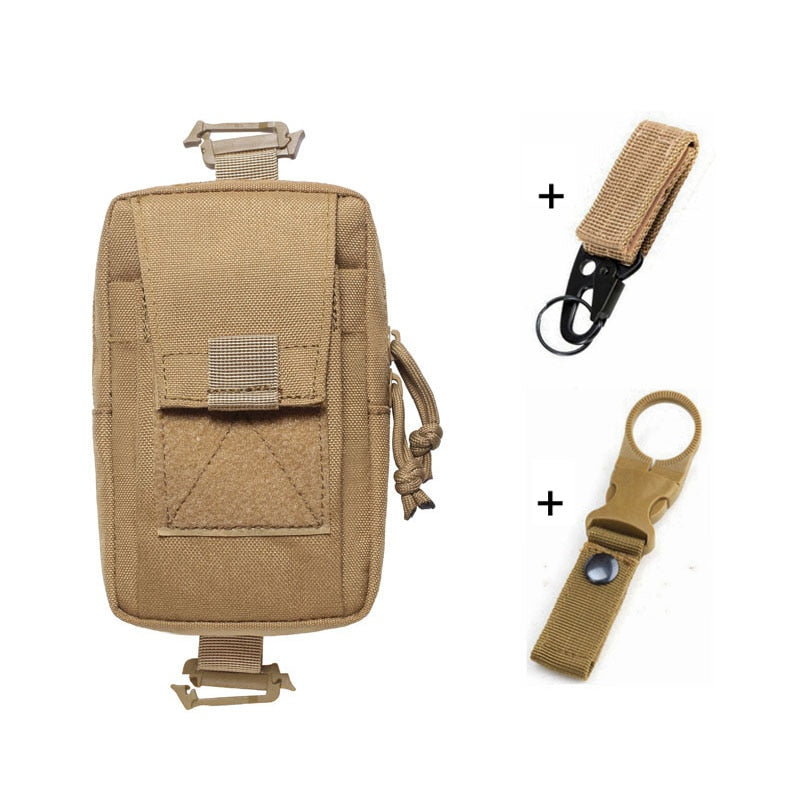Molle Tactical Outdoor Emergency EDC Phone Pack