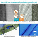Ultra-Light Camping Hammock with Mosquito Net Pop-Up