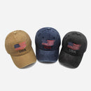 Show Your Pride and Style with the Ultimate Summer Accessory: The USA Flag Baseball Cap!