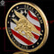 USA Navy Seal Team Gold Plated Souvenir Coin - Honoring Our Heroes of the Sea, Land, and Air