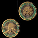 1775 Heads We Win Tails You Lose Skull - Bronze Plated Commemorative Coin - High Quality Collectible Item