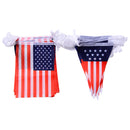 United States of America Square And Triangle Flags - 20Pcs