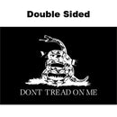Dont Tread On Me Polyester Printing Tea Party Rattle Snake Flag - Multiple Sizes & Styles