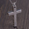 S925 Sterling Silver Minimalist Bright Cross Pendant - Fashionable Christian Jewelry