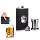 Folding Spirits Cup And Portable 304 Stainless Steel Flask