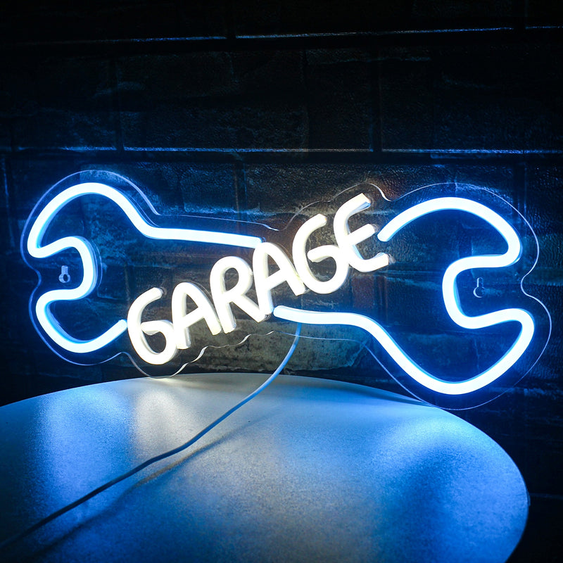 Garage Neon LED Wall Decor Light