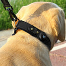 Never Lose Your Dog Again with Anti-Lost Leather Apple Airtag GPS Dog Collar