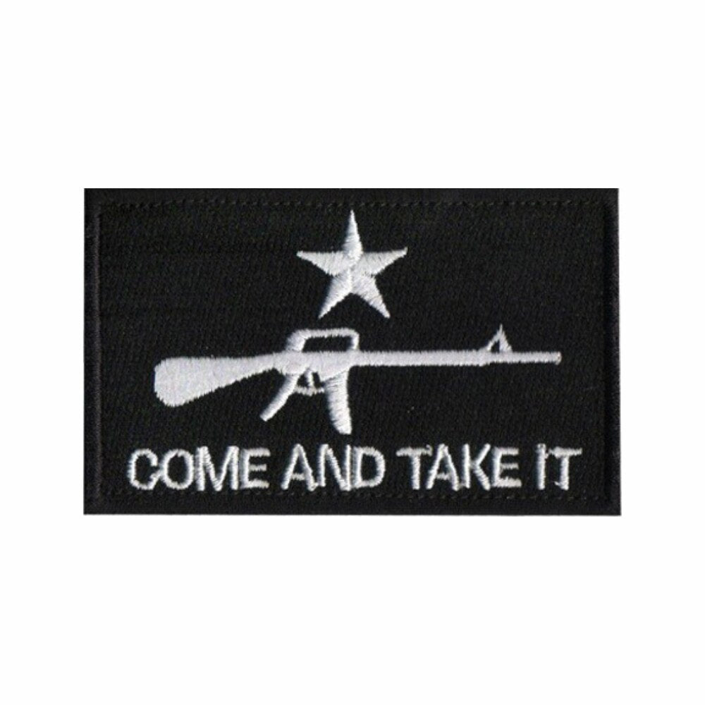 Come And Take It Embroideried Armband Patch