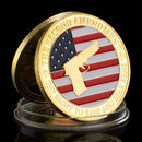Second Amendment (Right To Keep and Bear Arms) Gun Commemorative Souvenir Coin