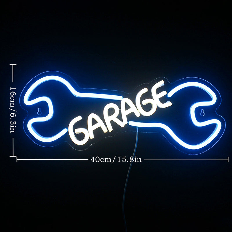 Garage Neon LED Wall Decor Light