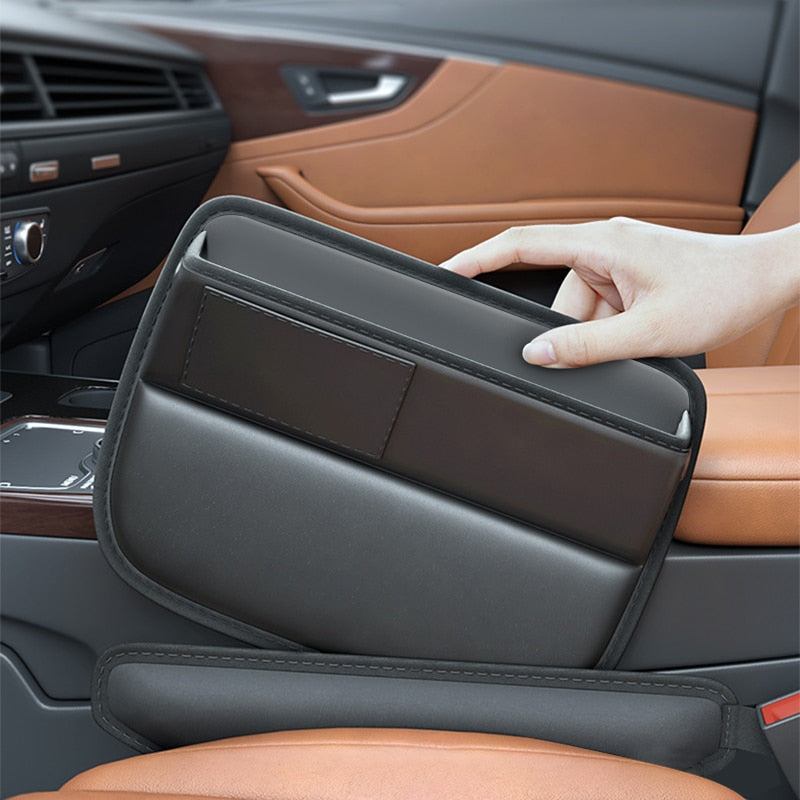 Car Seats Gap PU Leather Storage Bag