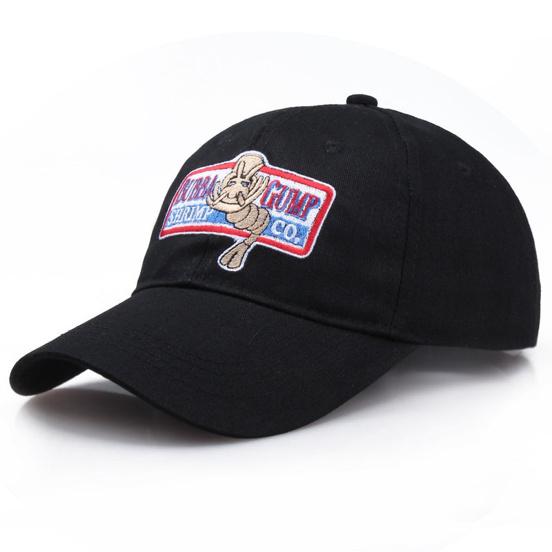 Bubba Gump Shrimp CO. Forrest Gump Baseball Hat - Embroidered Snapback Cap
