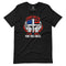 "Stand For The Flag, Kneel For The Cross" BlabberBuzz Collection Unisex T-shirt