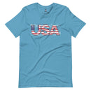 Classic "USA" Patriotic, BlabberBuzz Collection, Unisex T-shirt